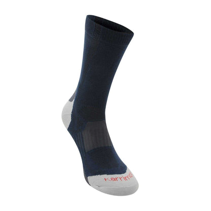 Navy - Side - Karrimor Mens Walking Socks (Pack of 2)