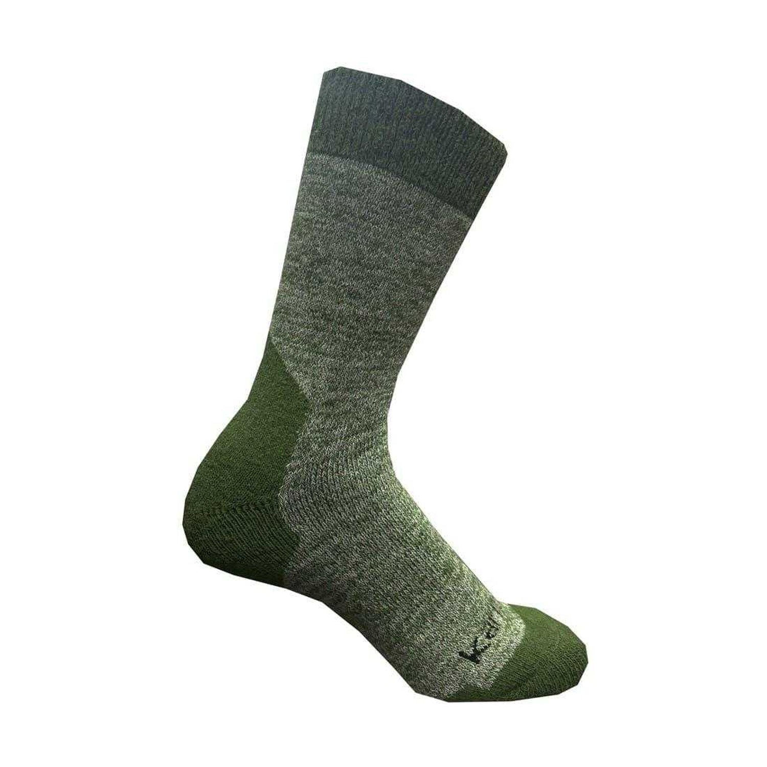 Khaki Green - Back - Karrimor Mens Merino Wool Heavyweight Socks