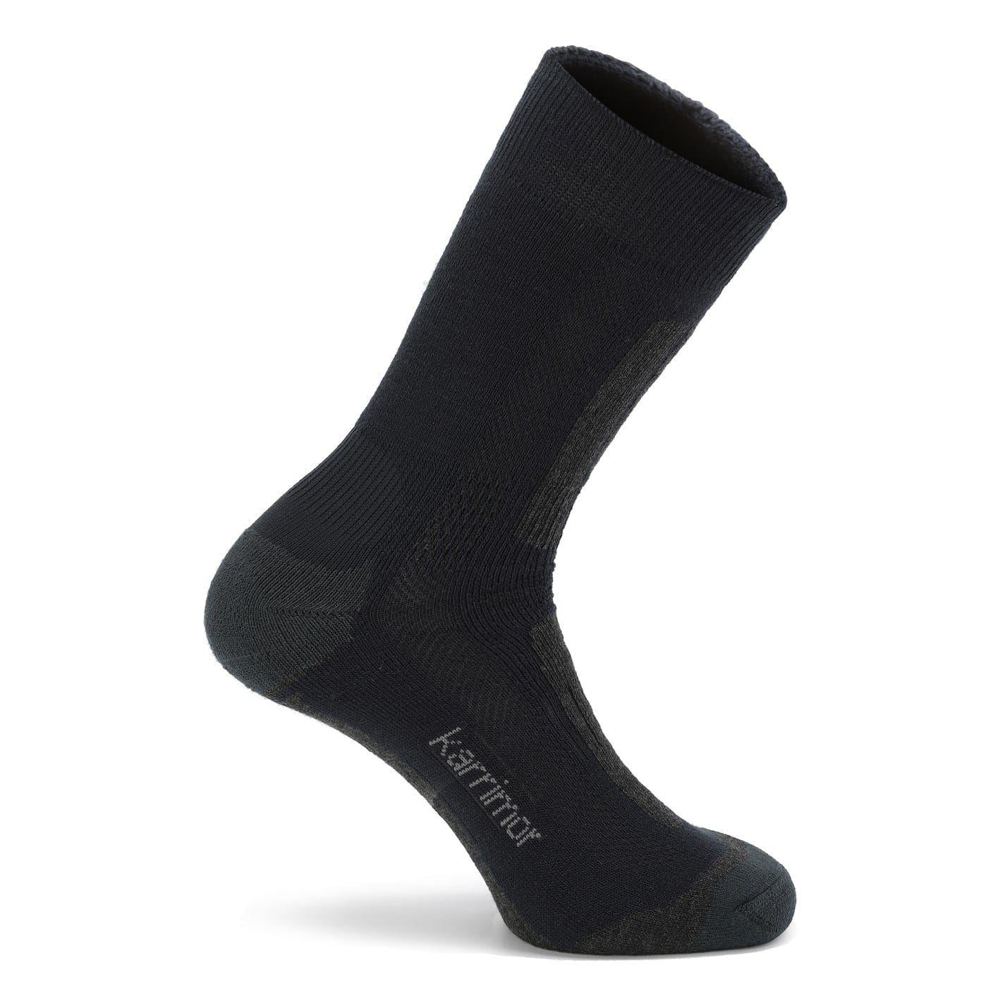 Navy - Side - Karrimor Mens Merino Wool Heavyweight Socks