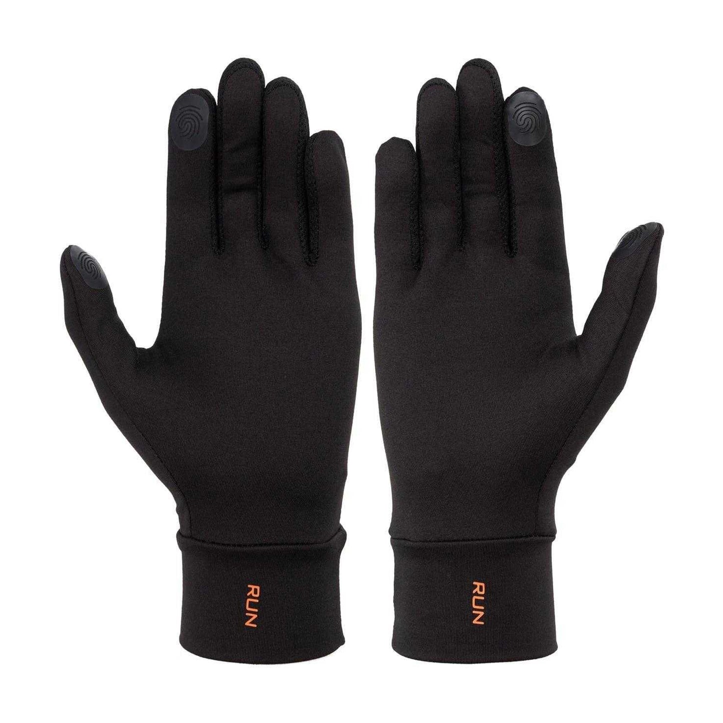 Black - Back - Karrimor Mens Running Sports Gloves