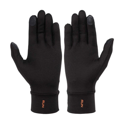 Black - Back - Karrimor Mens Running Sports Gloves