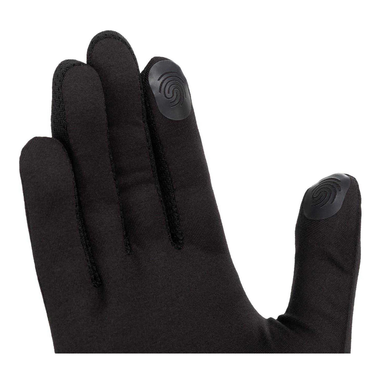 Black - Side - Karrimor Mens Running Sports Gloves