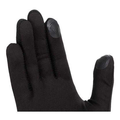 Black - Side - Karrimor Mens Running Sports Gloves