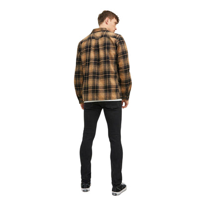Black Denim - Back - Jack And Jones Mens Liam Denim Jeans