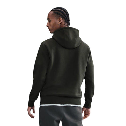 Sequoia Red - Back - Nike Mens Club Fleece Pullover Hoodie