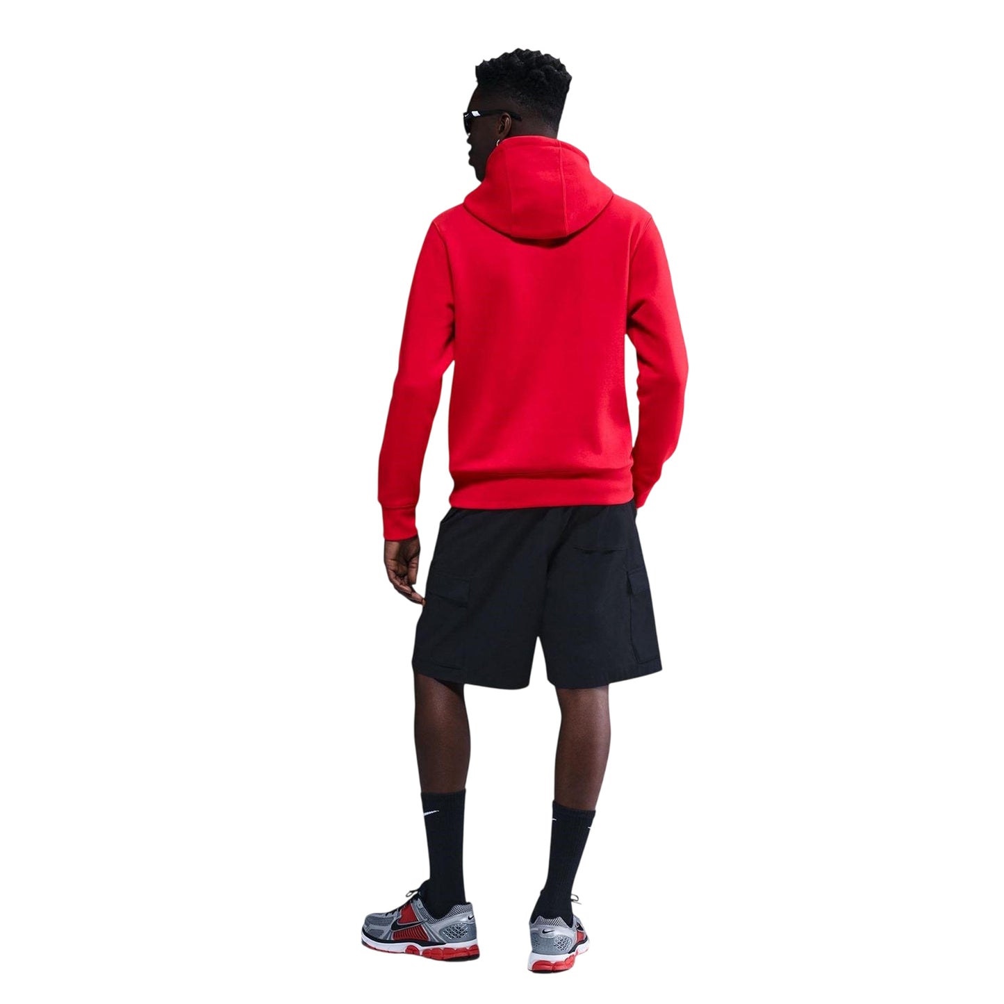 Uni Red - Lifestyle - Nike Mens Club Fleece Pullover Hoodie