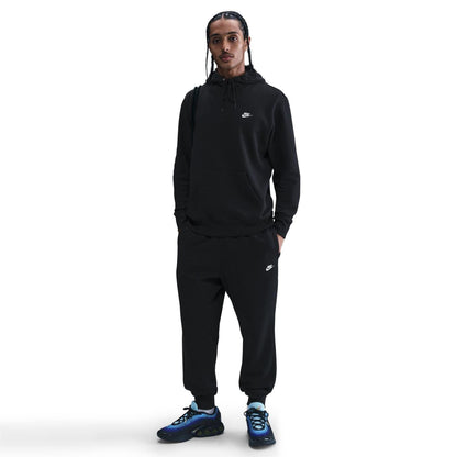 Black - Pack Shot - Nike Mens Club Fleece Pullover Hoodie