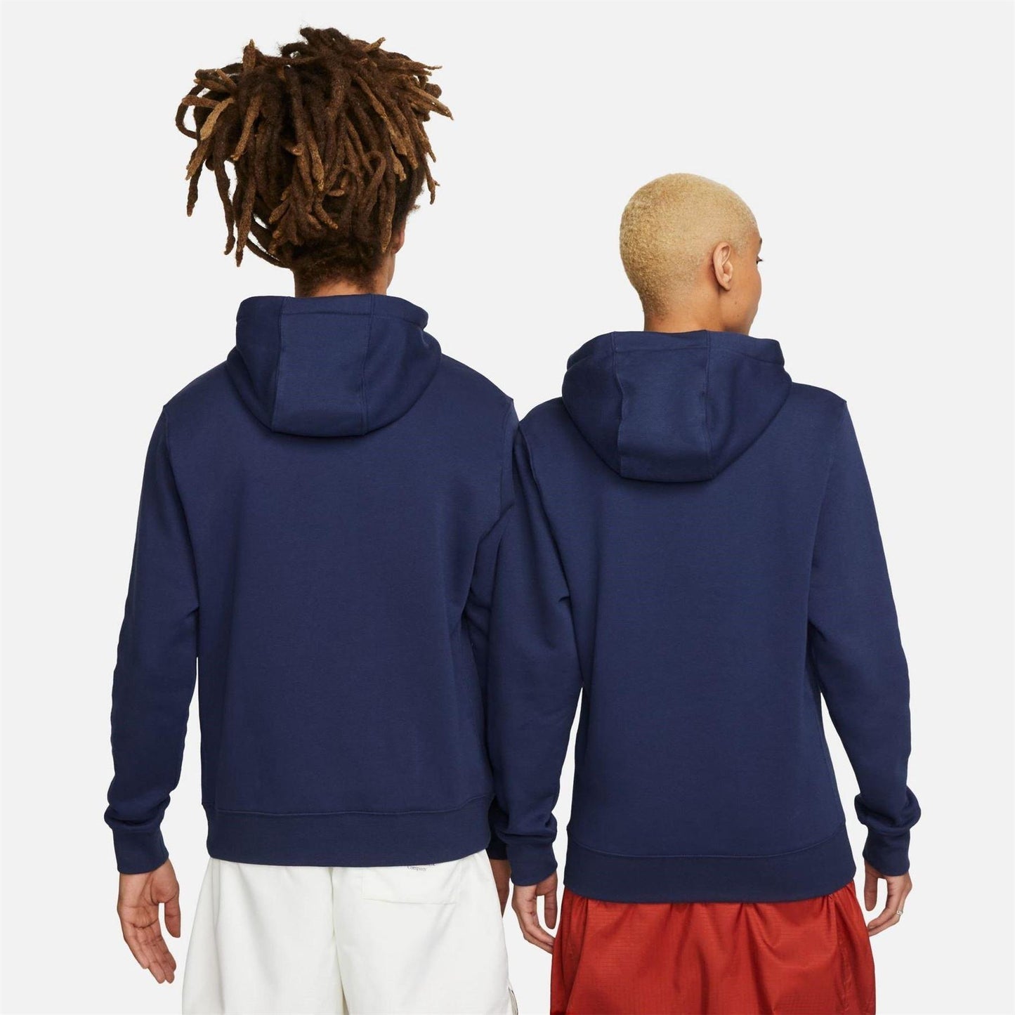 Navy - Lifestyle - Nike Mens Club Fleece Pullover Hoodie