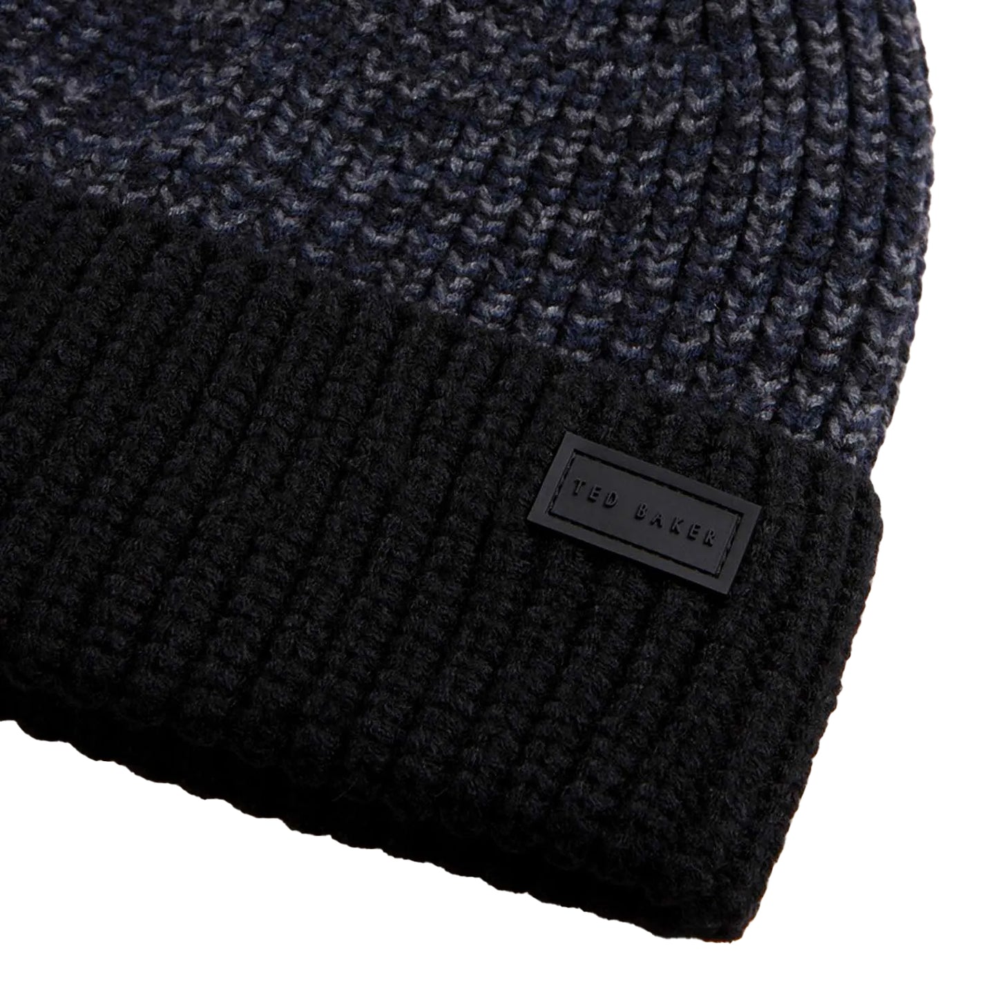 Black - Back - Ted Baker Jannaaa Acrylic Knitted Beanie