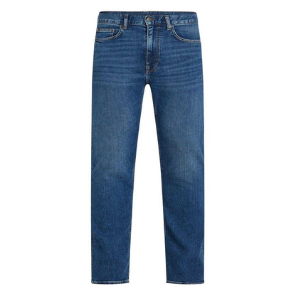 Mid Blue - Front - Tommy Hilfiger Mens Bleecker Denim Jeans