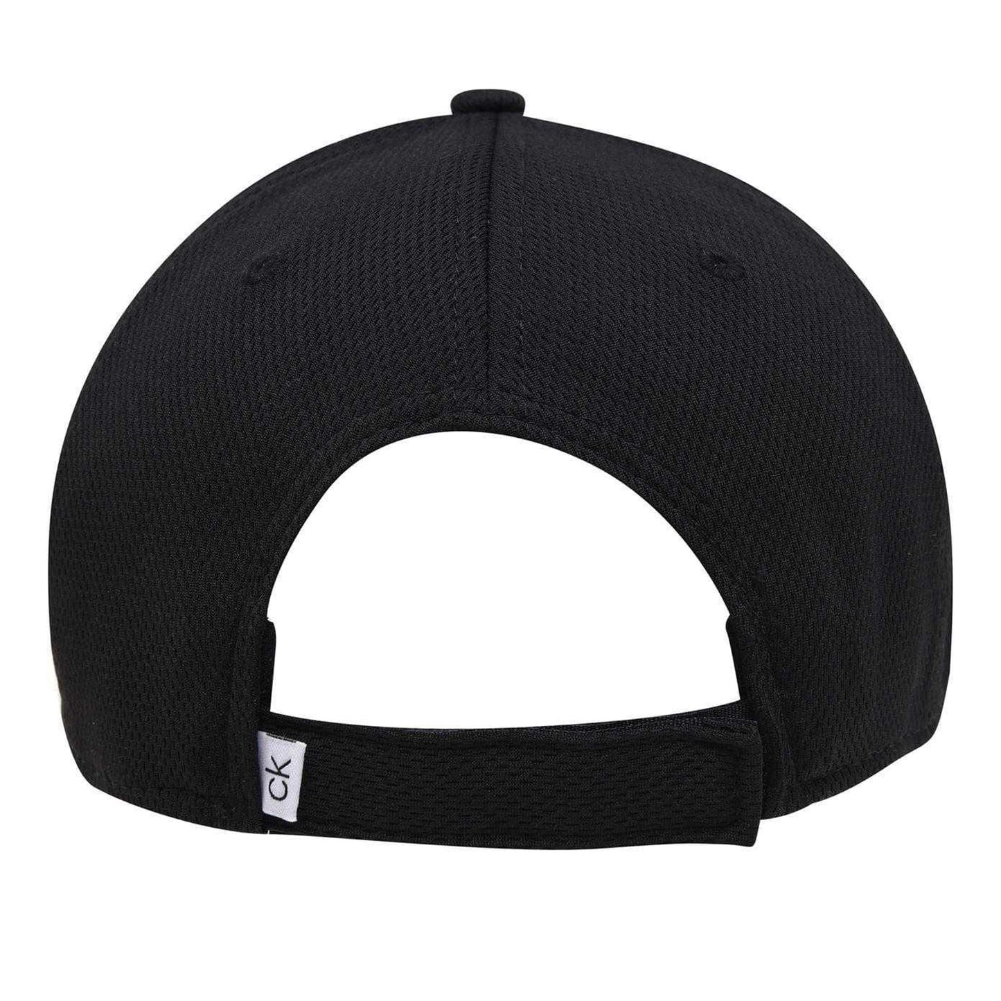 Black - Back - Calvin Klein Mens Breeze Logo Golf Cap