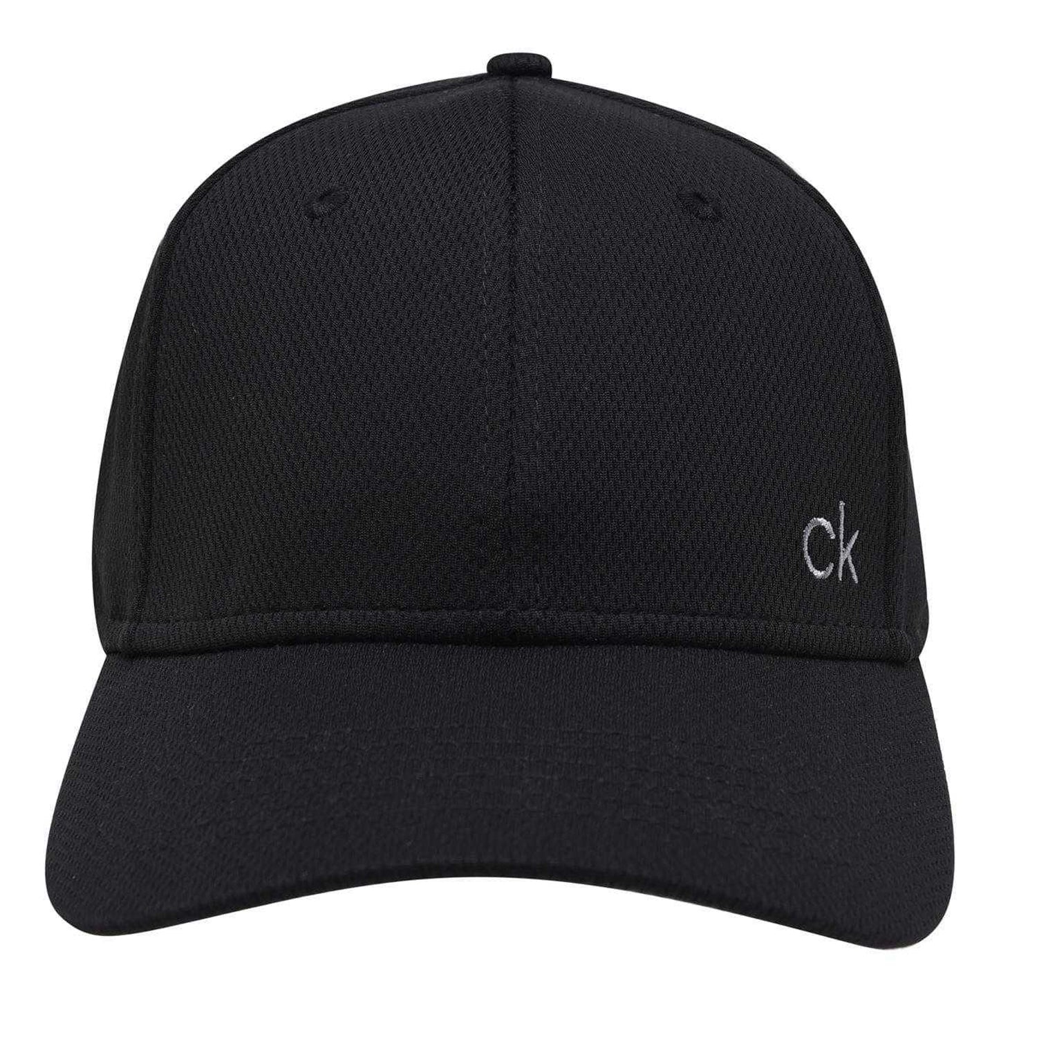 Black - Front - Calvin Klein Mens Breeze Logo Golf Cap