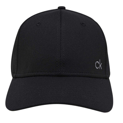 Black - Front - Calvin Klein Mens Breeze Logo Golf Cap