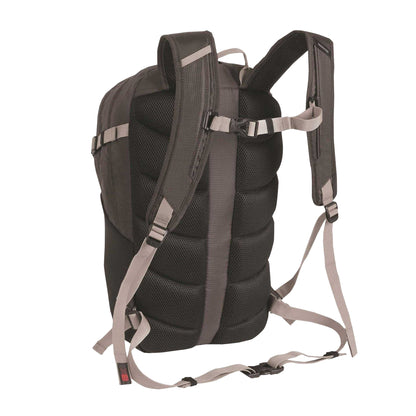 Brown - Back - Karrimor Logo 30L Backpack
