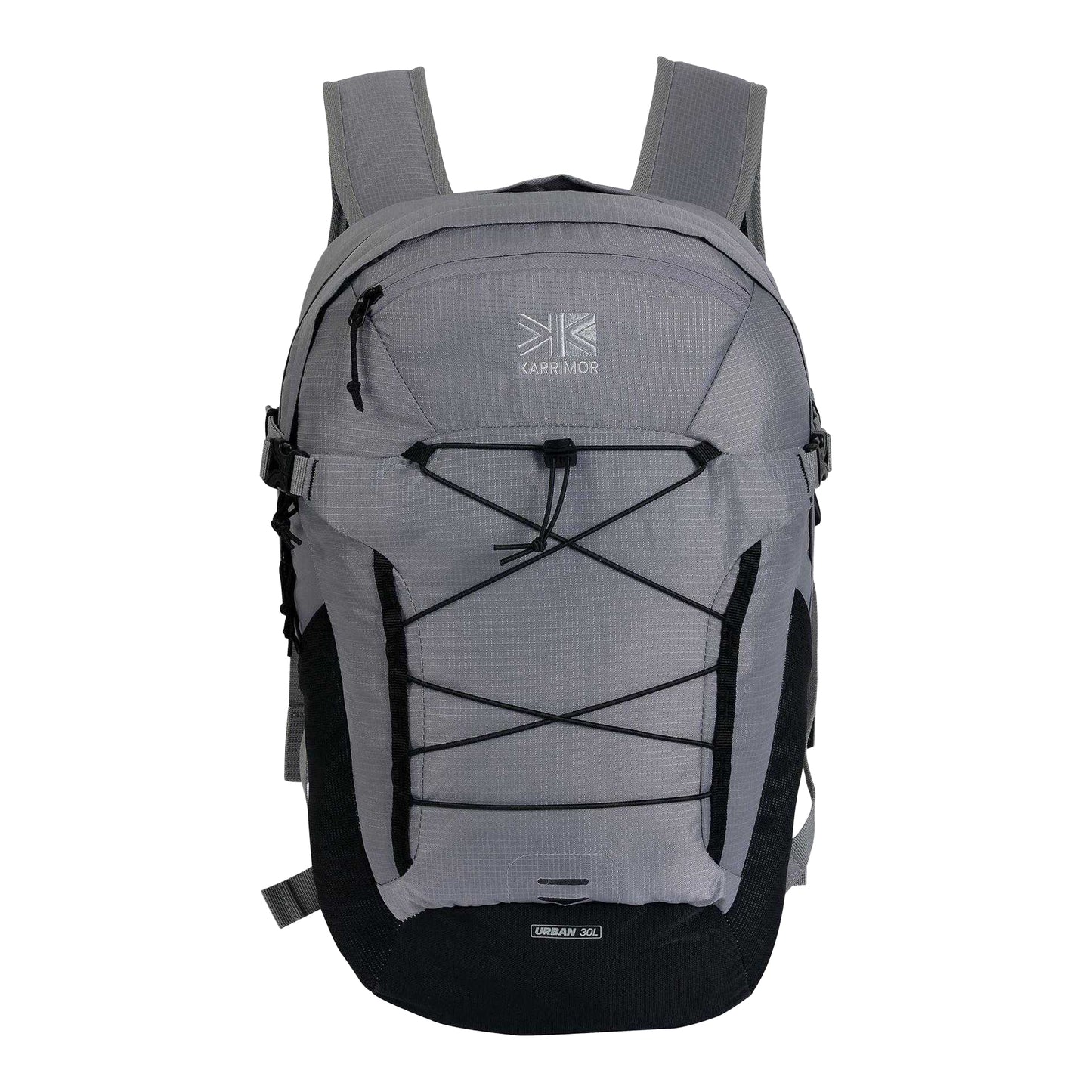 Grey - Front - Karrimor Logo 30L Backpack