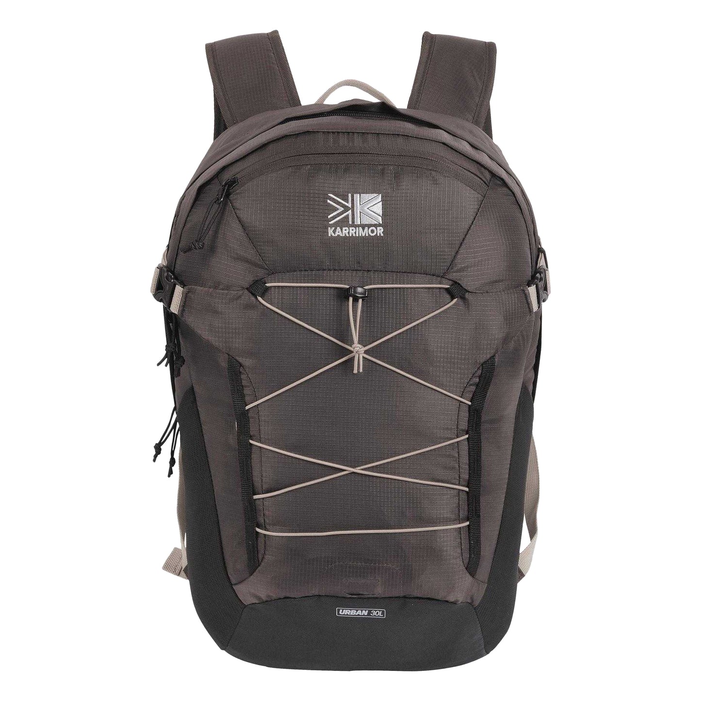 Brown - Front - Karrimor Logo 30L Backpack