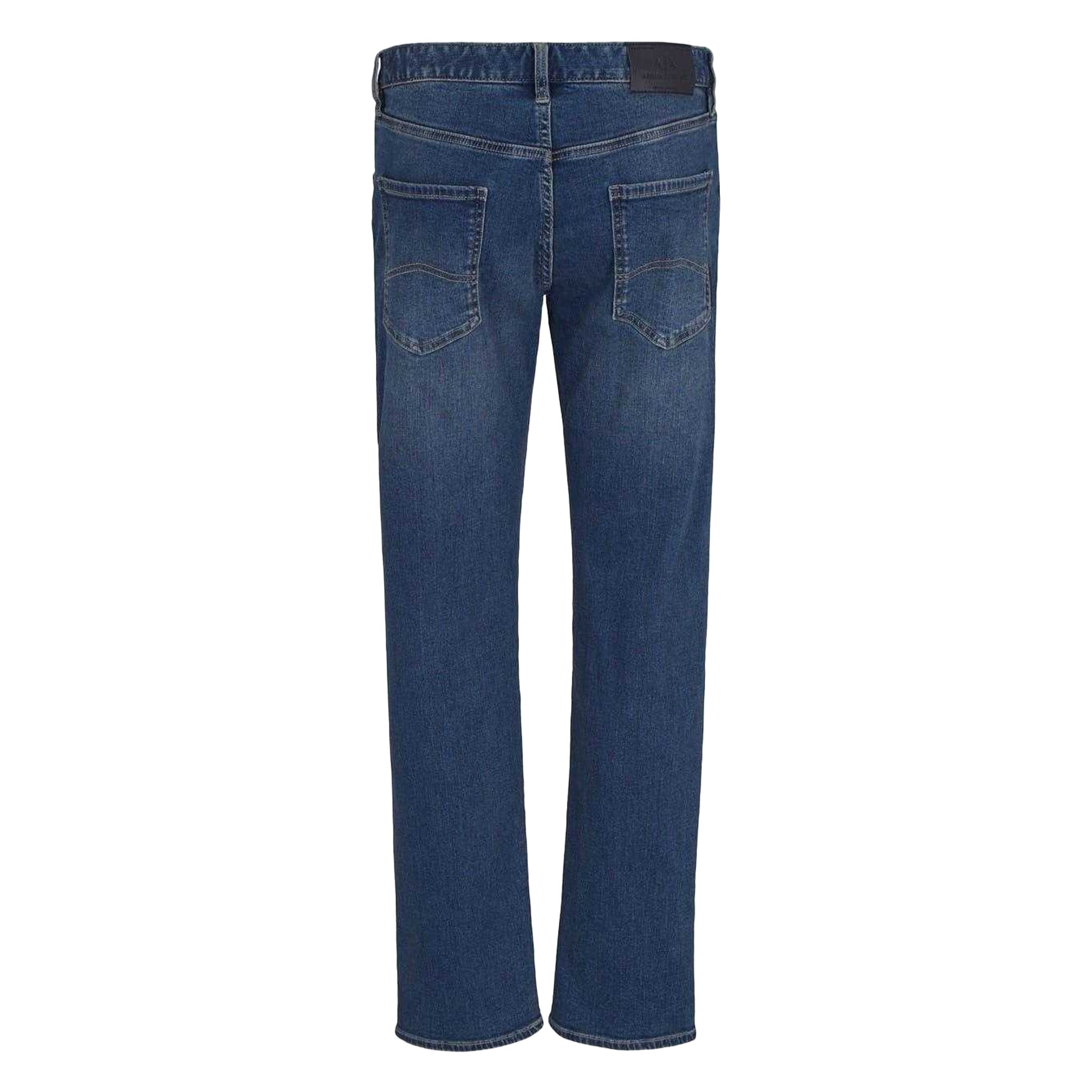 Mid Wash - Back - Tommy Hilfiger Mens Denim Slim Jeans