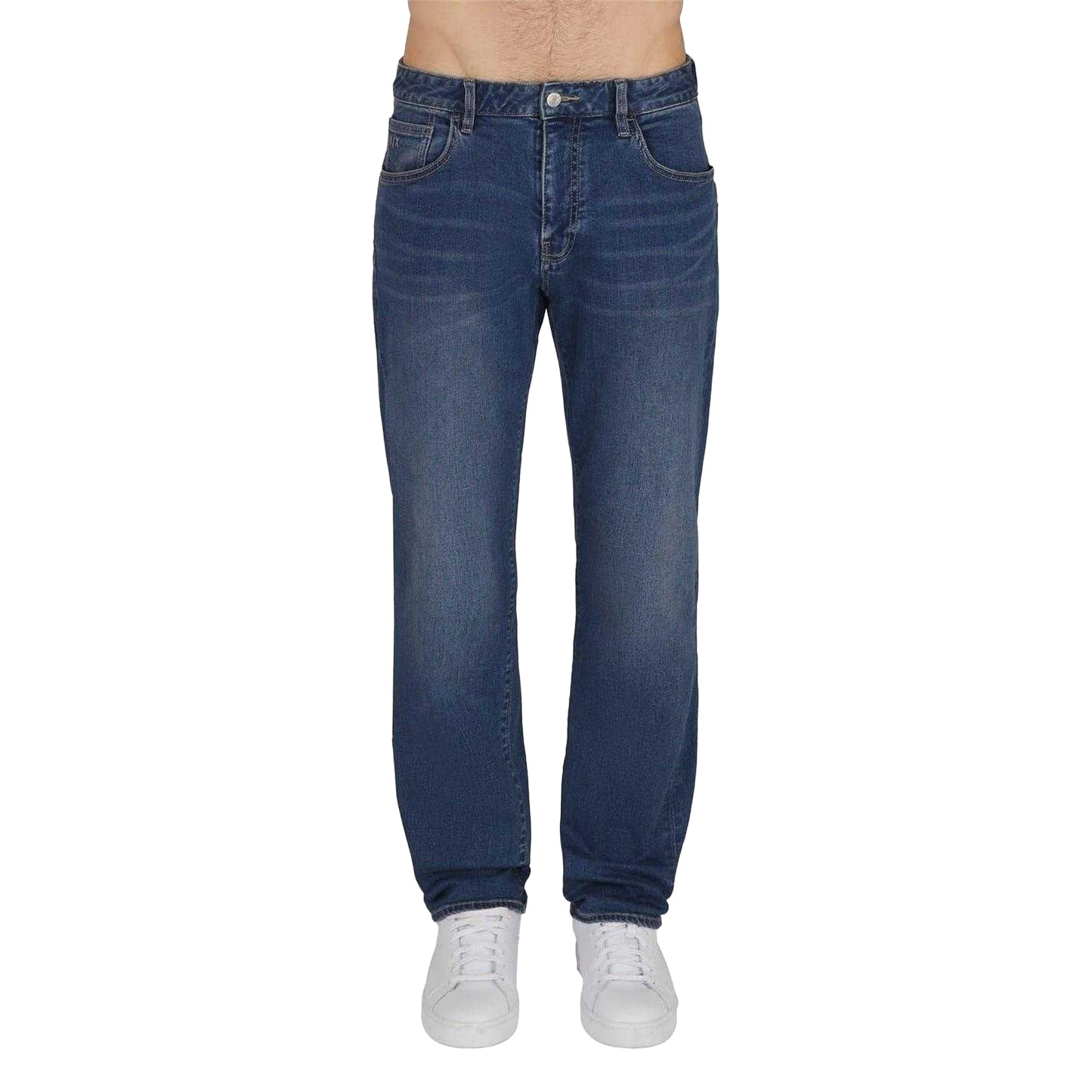 Mid Wash - Side - Tommy Hilfiger Mens Denim Slim Jeans