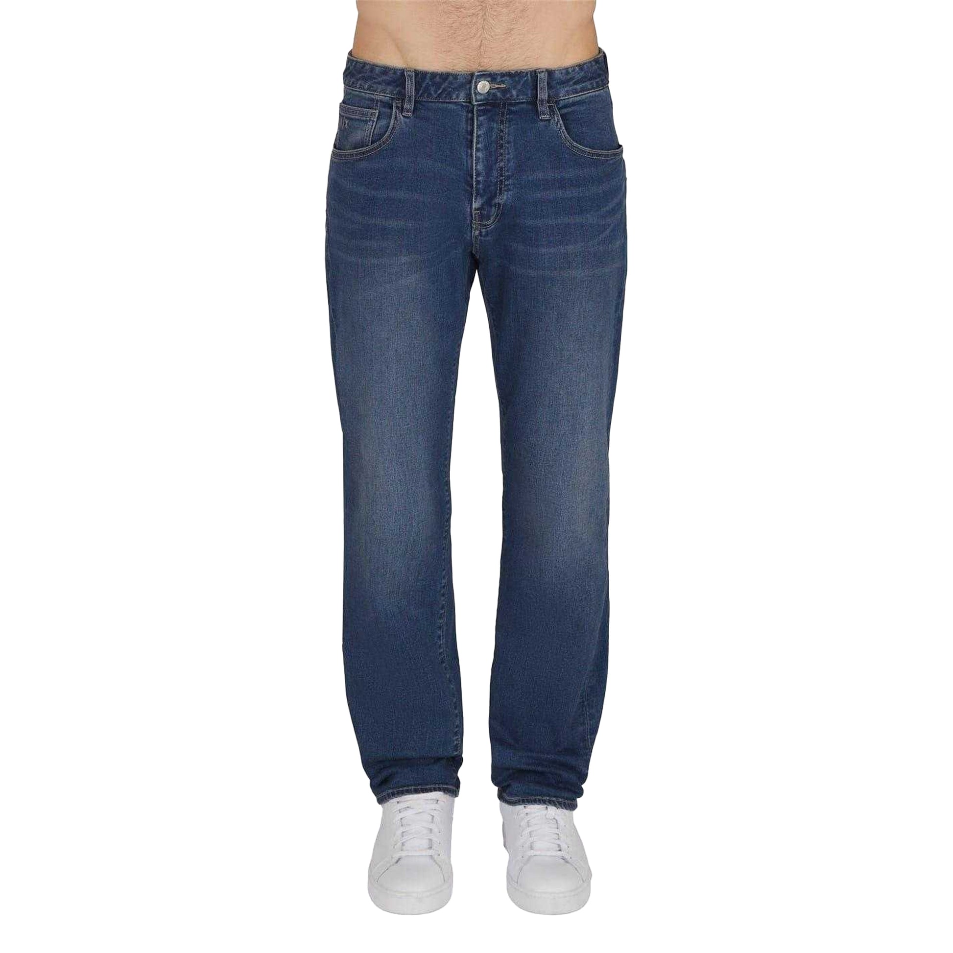 Mid Wash - Side - Tommy Hilfiger Mens Denim Slim Jeans