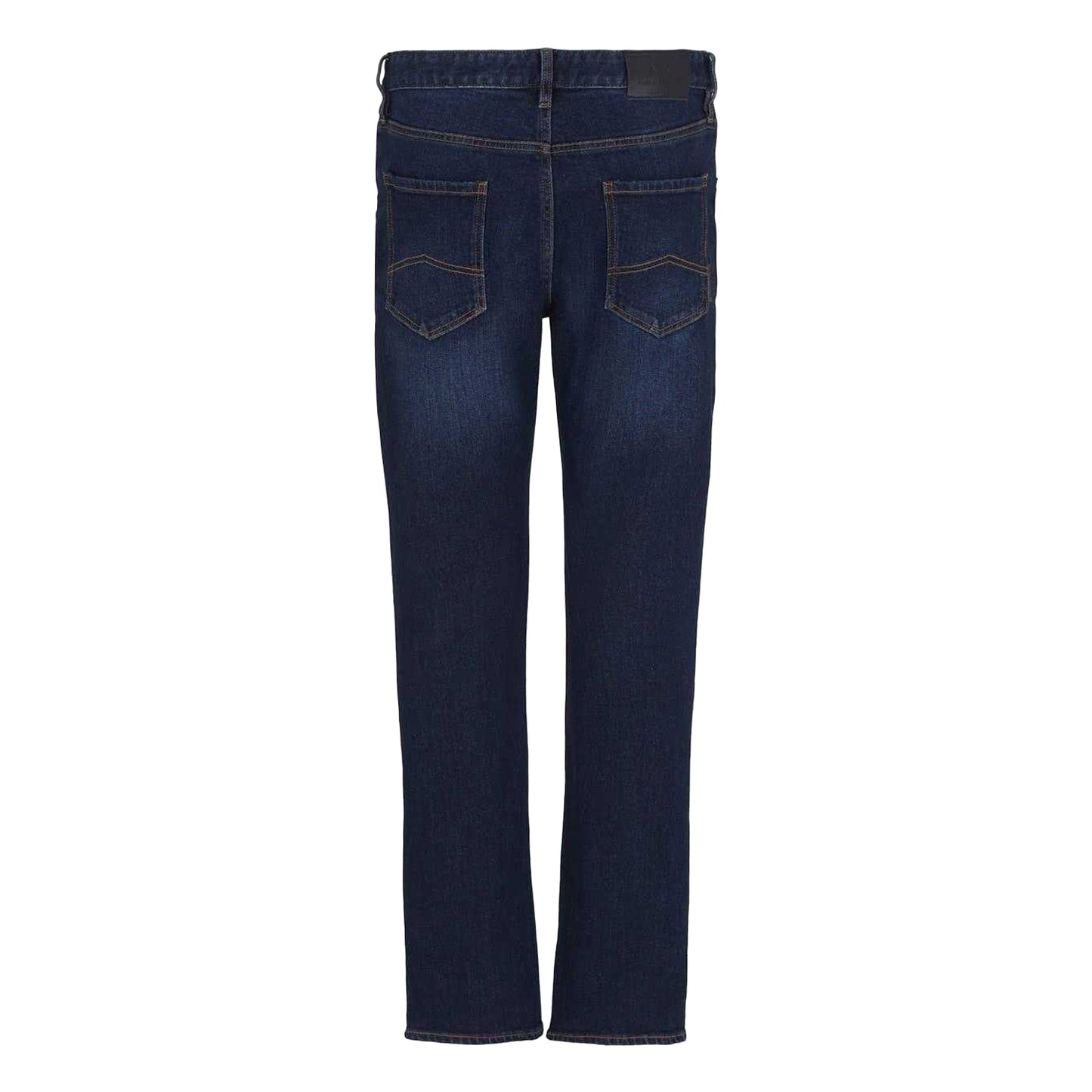 Dark Wash - Back - Armani Exchange Mens Denim Slim Jeans