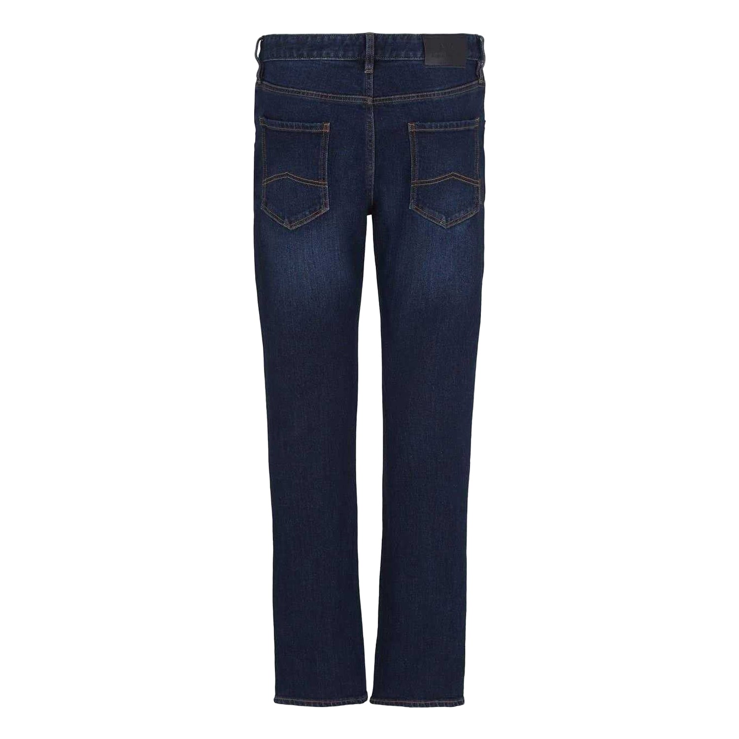 Dark Wash - Back - Armani Exchange Mens Denim Slim Jeans