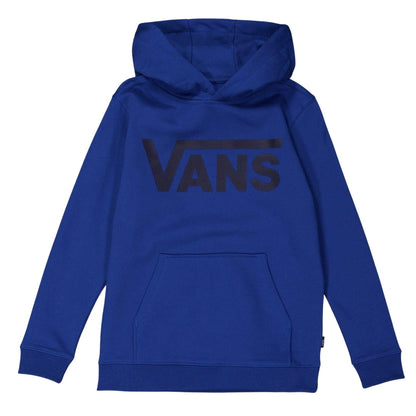 Blue - Front - Vans Childrens-Kids Classic Ribbed Long-Sleeved Hoodie