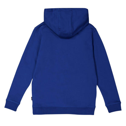 Blue - Back - Vans Childrens-Kids Classic Ribbed Long-Sleeved Hoodie
