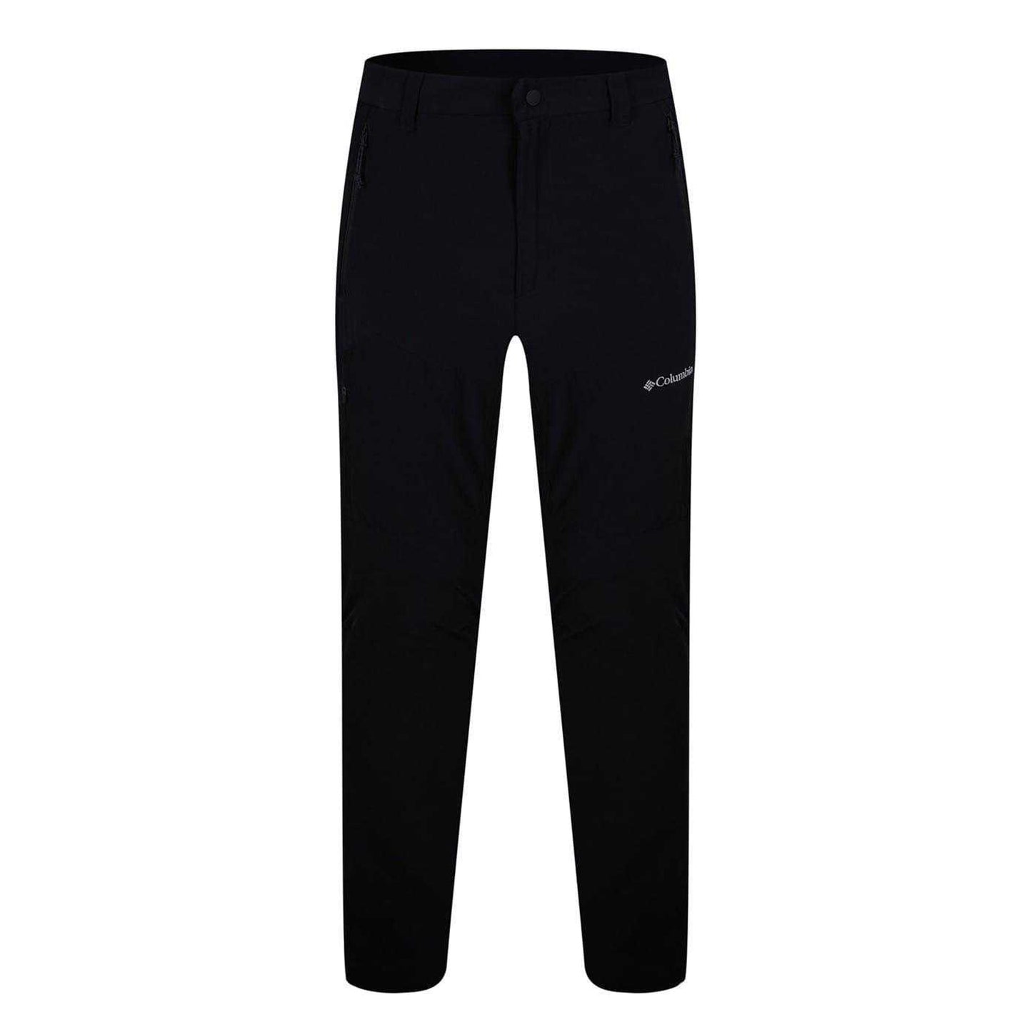Black - Front - Columbia Mens Canyon Regular Trousers