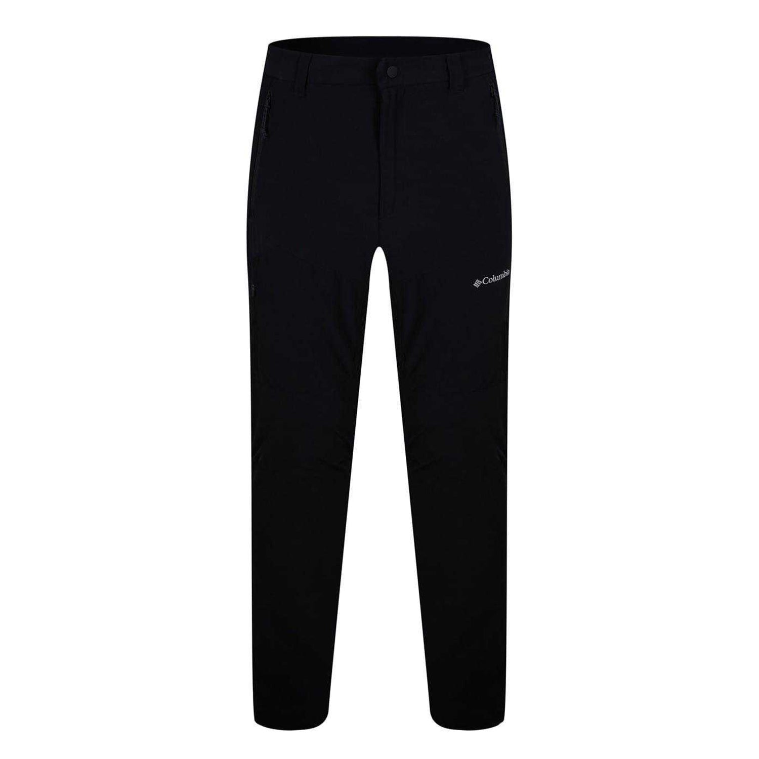 Black - Front - Columbia Mens Canyon Regular Trousers