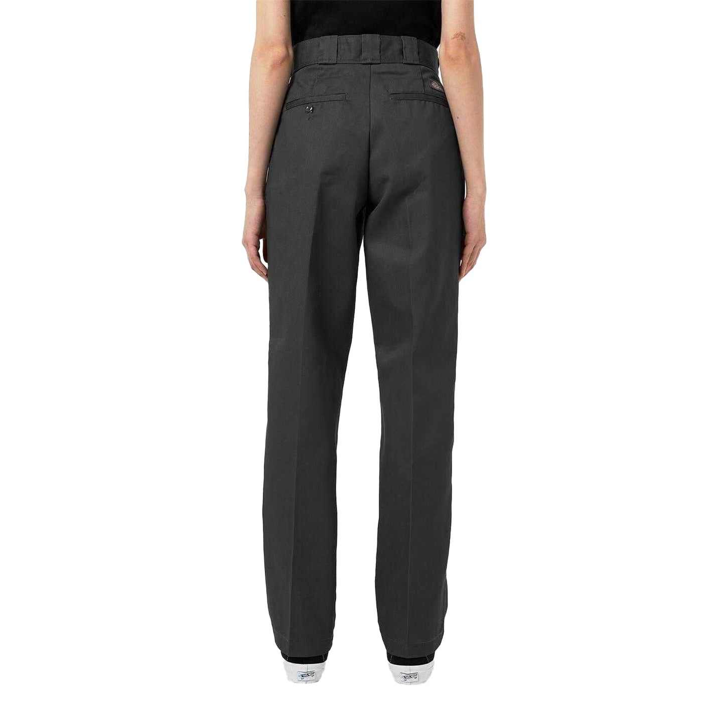 Charcoal Grey - Back - Dickies Womens-Ladies Work Trousers