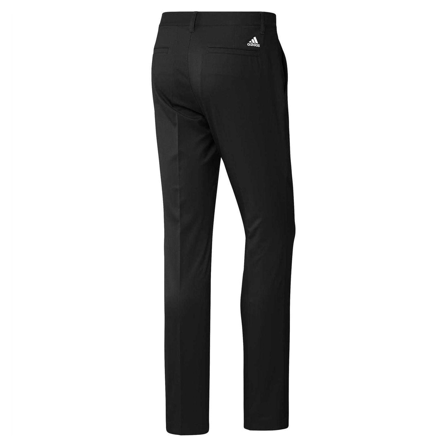 Black - Back - Adidas Mens Ultimate UV Protection Tapered Golf Trousers