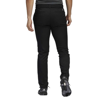 Black - Pack Shot - Adidas Mens Ultimate UV Protection Tapered Golf Trousers