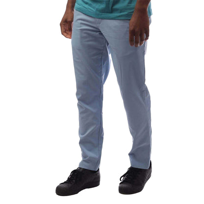Light Blue - Front - Farah Mens Jonah Slim Golf Trousers