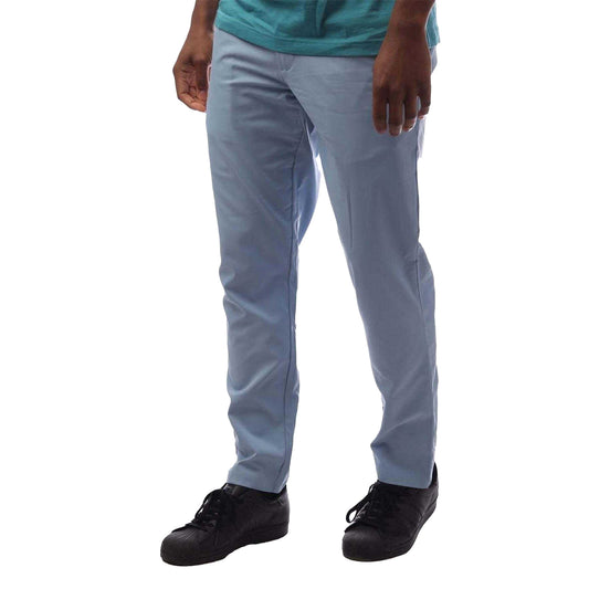 Light Blue - Front - Farah Mens Jonah Slim Golf Trousers