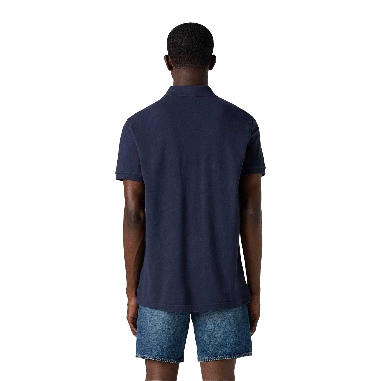Navy - Back - Levis Mens Housemark Polo Shirt