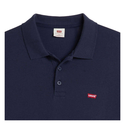 Navy - Side - Levis Mens Housemark Polo Shirt