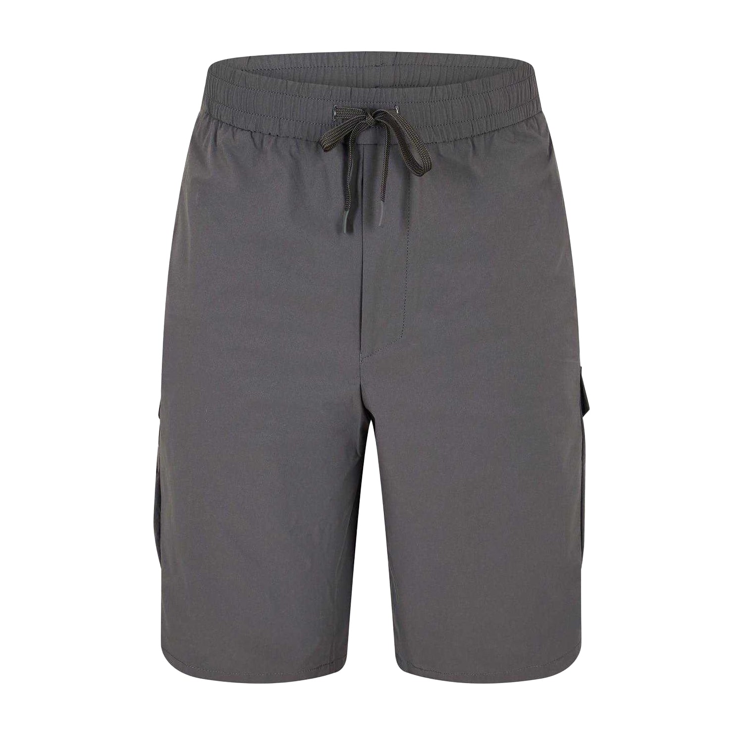 Dark Grey - Front - Boss Mens Urbanex Cargo Shorts