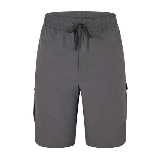 Dark Grey - Front - Boss Mens Urbanex Cargo Shorts