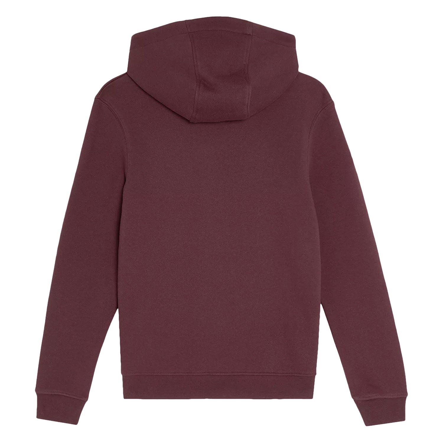 Burgundy - Back - Lyle & Scott Childrens-Kids Drawstring Hoodie