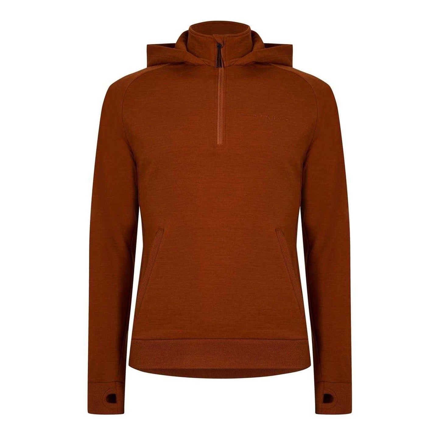 Umber - Front - Fohn Mens Regular Hoodie