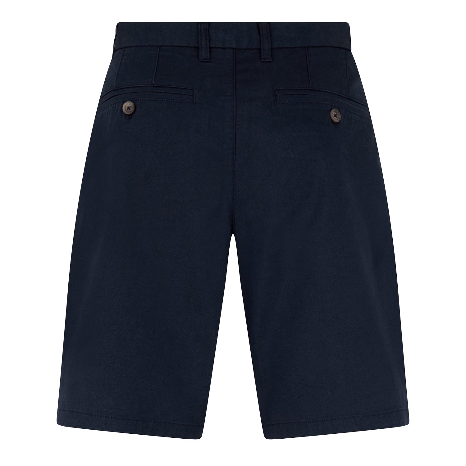 Navy - Back - Ted Baker Mens Alscot Cotton Blend Chino Shorts
