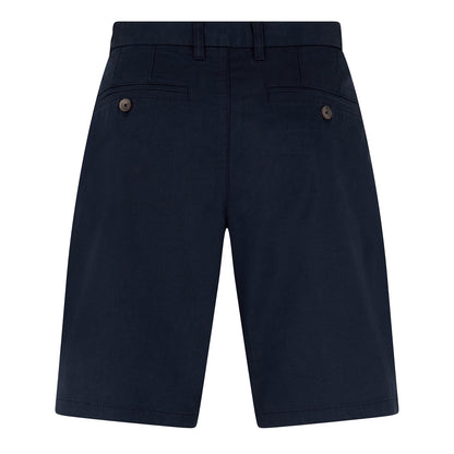 Navy - Back - Ted Baker Mens Alscot Cotton Blend Chino Shorts