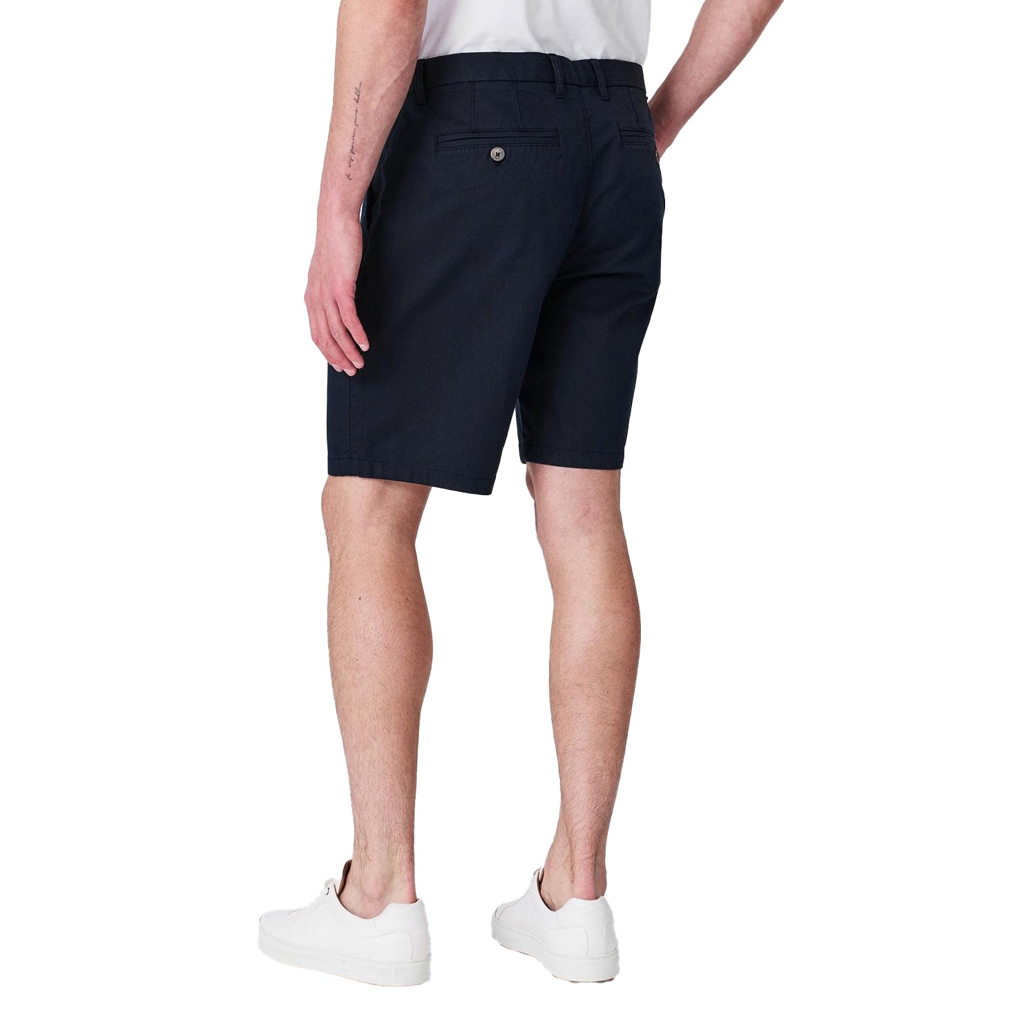 Navy - Lifestyle - Ted Baker Mens Alscot Cotton Blend Chino Shorts