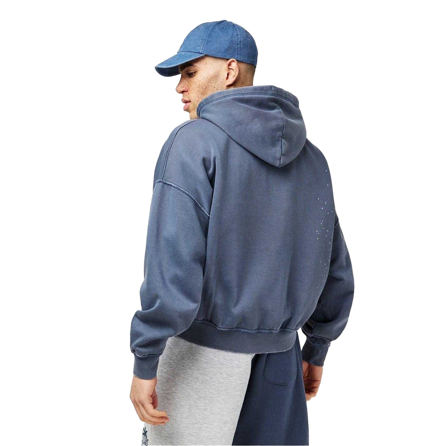 Night Sky - Back - Jack Wills Mens Relaxed Fit Drawstring Hoodie