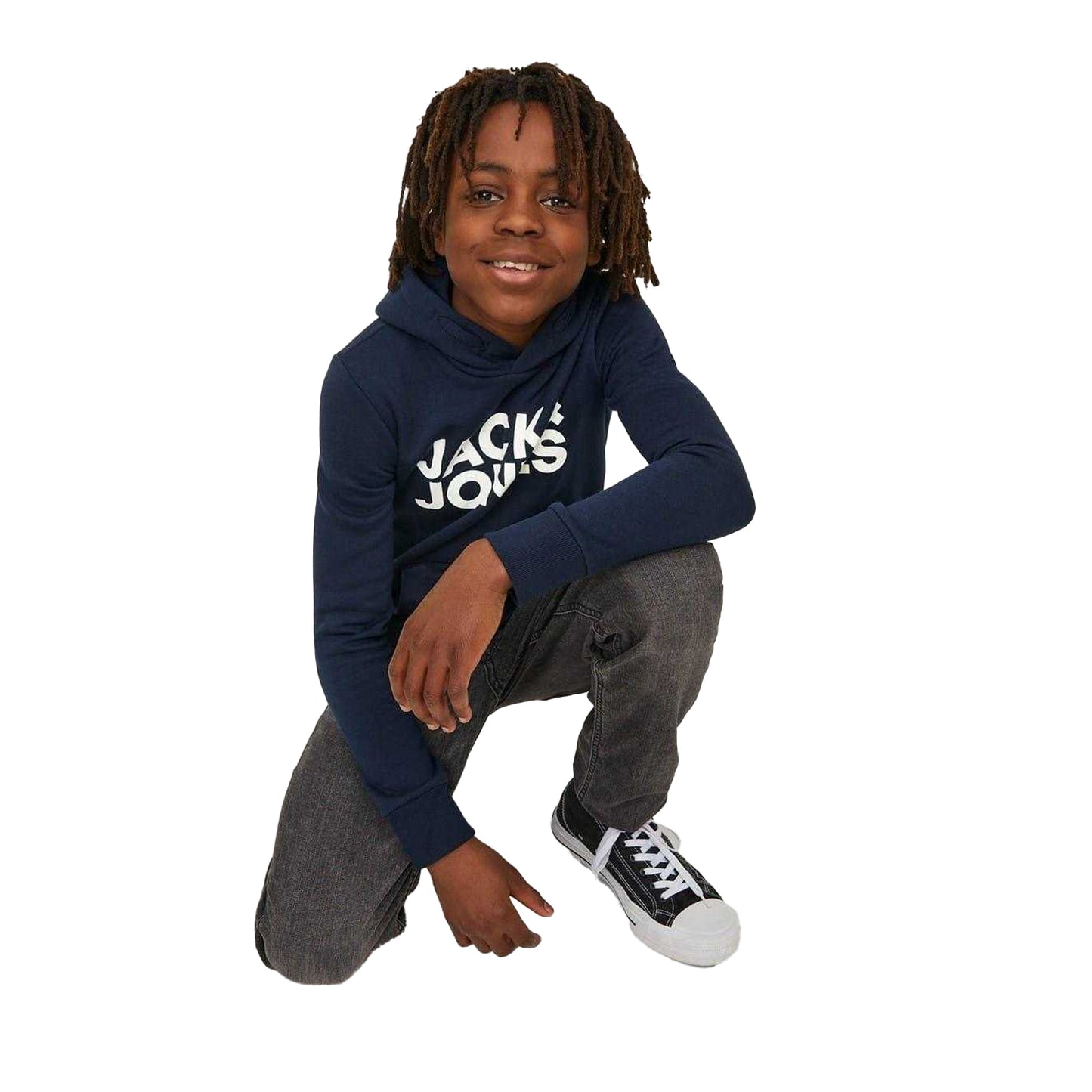 Navy Blazer - Lifestyle - Jack And Jones Boys Bradley Drawstring Hoodie