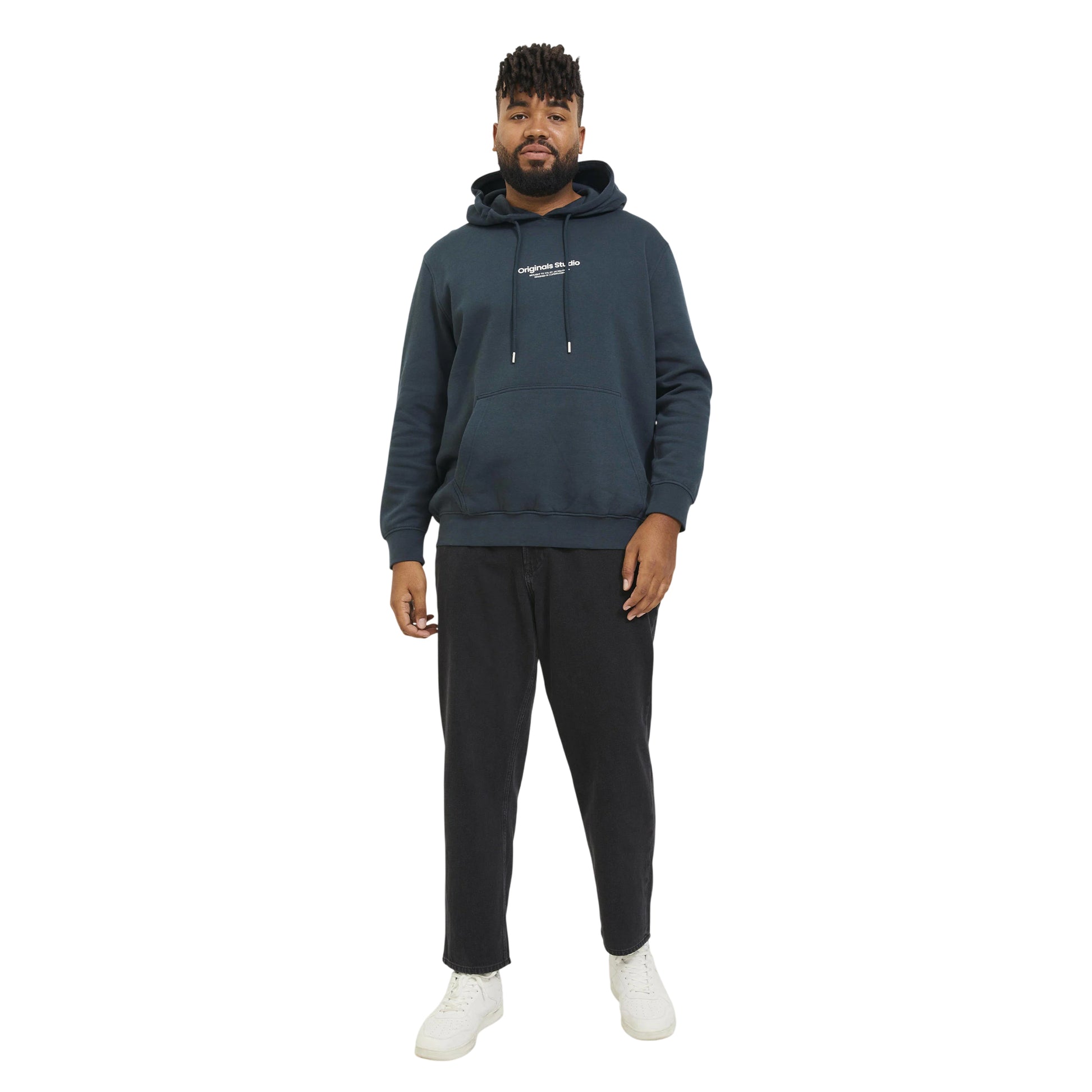 Black Denim - Lifestyle - Jack And Jones Mens Chris Denim Wide Jeans