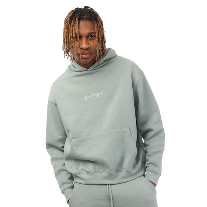 Moss - Side - Just Hype Mens Relaxed Fit Hoodie