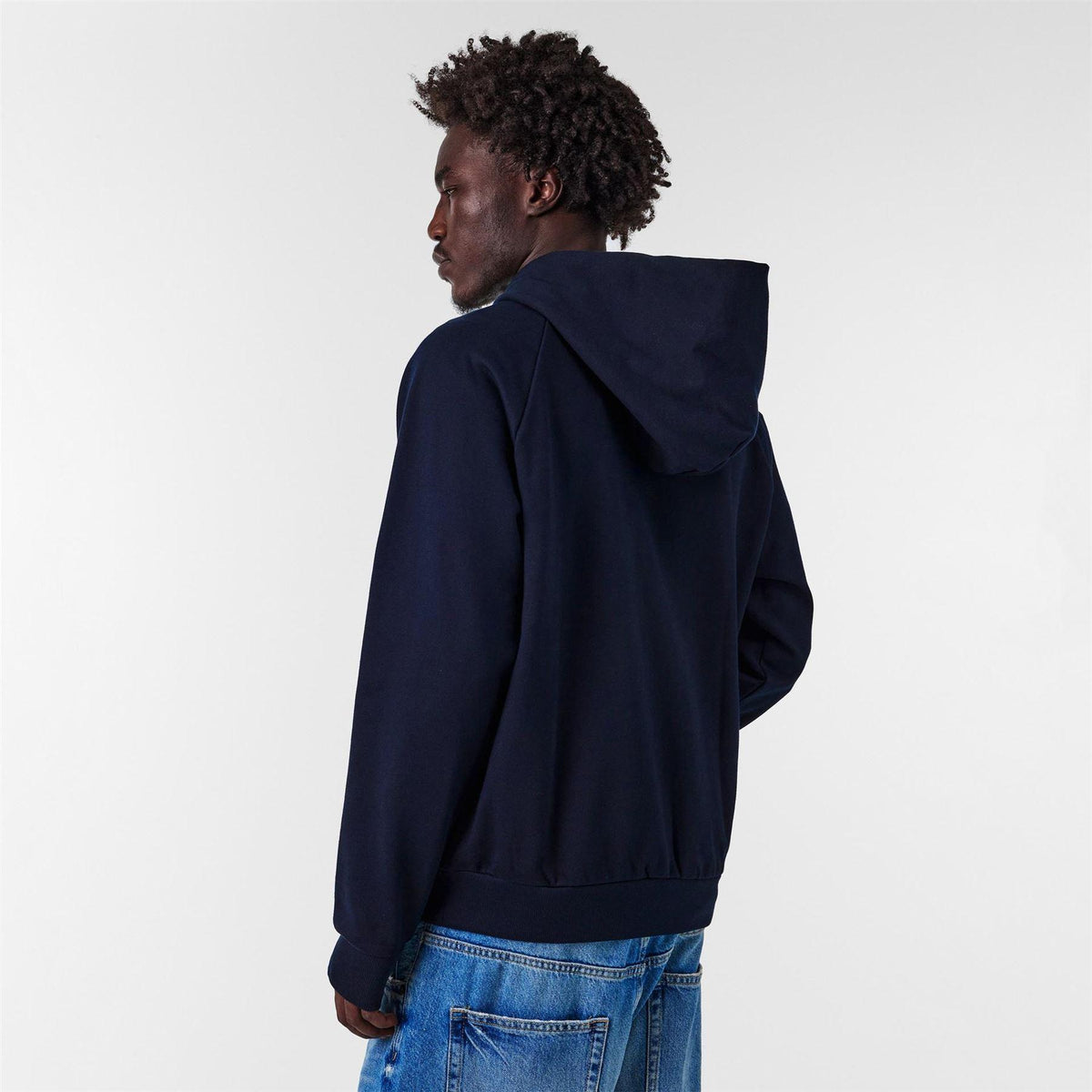 Black Beauty - Lifestyle - Napapijri Mens Cotton Blend Raglan Hoodie