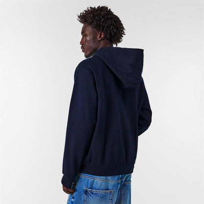 Black Beauty - Lifestyle - Napapijri Mens Cotton Blend Raglan Hoodie