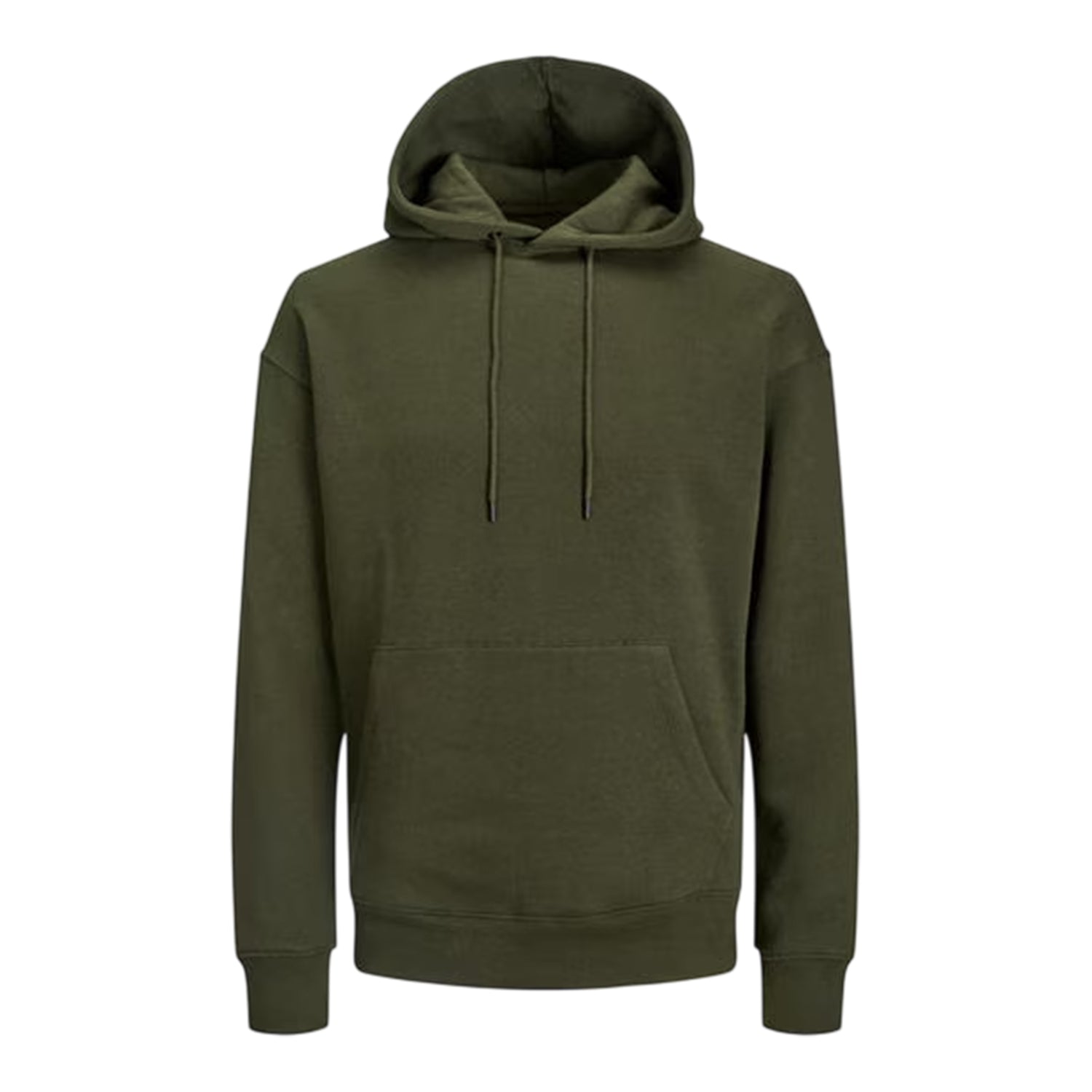 Rosin - Front - Jack And Jones Mens Regular Drawstring Hoodie